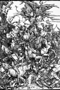 REPRODUKCJA-ALBRECHT DURER-CZTEREJJEŹDŹCY APOKALIPSY (REPRODUCTION-ALBRECHT DURER-THE FOUR RIDERS OF THE APOCALYPSE) REPRODUKCJA-ALBRECHT DURER-CZTEREJJEŹDŹCY APOKALIPSY (REPRODUCTION-ALBRECHT DURER-THE FOUR RIDERS OF THE APOCALYPSE)
