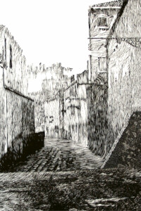 W STRONĘ... (IN THE WAY...) W STRONĘ... (IN THE WAY...) Venice, Italy, bridge, pedestrian road, buildings. Wenecja, Włochy, most, droga dla pieszych, budynki. Pawel Naumowicz