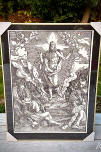 REPRODUKCJA - ALBRECHT DURER - WIELKA PASJA: ZMARTWYCHWSTANIE (REPRODUCTION - ALBRECHT DURER - GREAT PASSION: THE RESURRECTION)